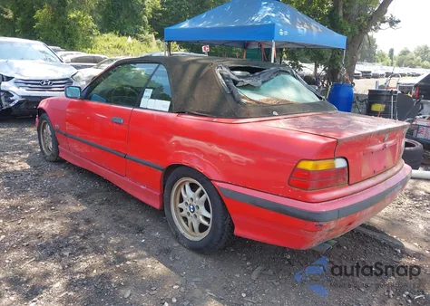 1996 BMW 328 Ic Automatic from USA, damaged, VIN WBABK832XTET91791